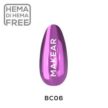 Makear Pyłek w Płynie Chrome Violet MAKEAR BC06 5 ml