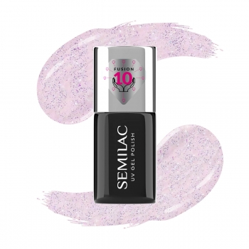 806 Semilac Extend Care 5in1 Glitter Delicate Pink