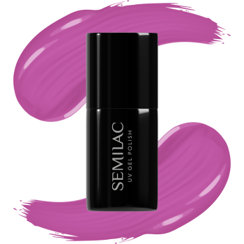 Semilac Lakier hybrydowy 601 Neon Pink Punch 7 ml