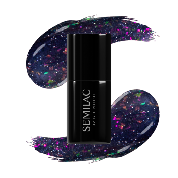 Semilac Lakier hybrydowy 611 Violet Night 7 ml