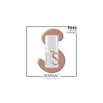 Semilac Professional - Lakier Hybrydowy P045 Salted Caramel 7 ml