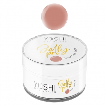 YOSHI Żel Budujący Jelly PRO Gel UV LED Cover Light Beige 15ml