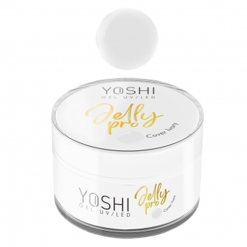 Yoshi Żel Budujący Galaretka Jelly PRO Gel UV LED Cover Ivory 15ml