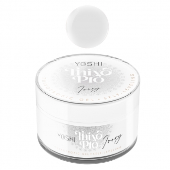 YOSHI Żel Samopoziomujący Thixo PRO Gel UV LED Ivory 15ml