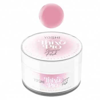 YOSHI Żel Samopoziomujący Thixo PRO Gel UV LED Champagne Pink 50 ml