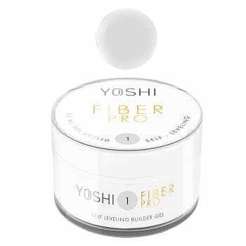 Yoshi Żel Samopoziomujący Fiber PRO Gel UV LED No1 50ml