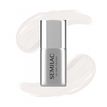 Semilac Top do lakierów hybrydowych No Wipe T31 Milky 7 ml